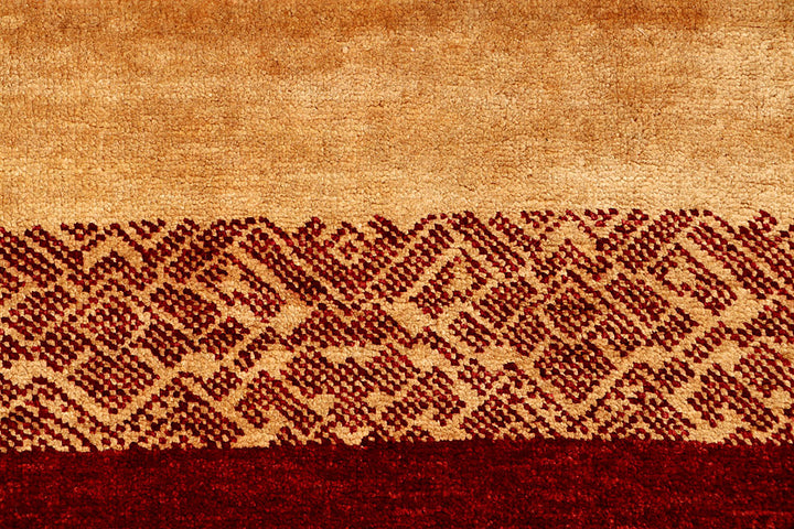 Dark Red Gabbeh 4' 7 x 6' 7 - No. 55728 - ALRUG Rug Store