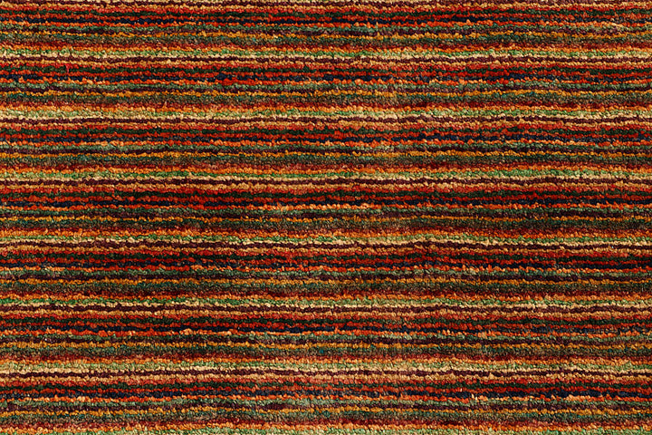 Multi Colored Gabbeh 4' 5 x 6' 7 - No. 55729 - ALRUG Rug Store