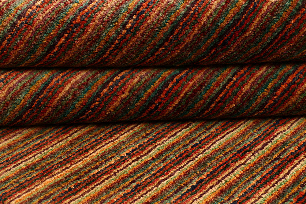 Multi Colored Gabbeh 4' 5 x 6' 7 - No. 55729 - ALRUG Rug Store