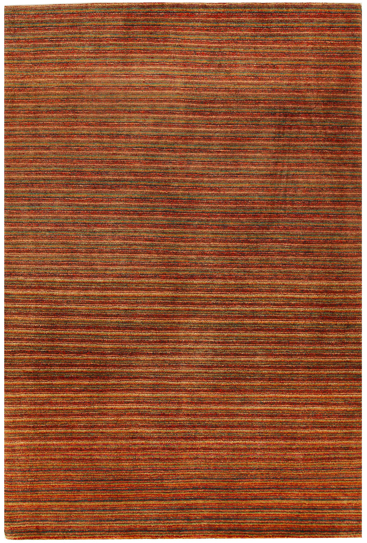 Multi Colored Gabbeh 4' 5 x 6' 7 - No. 55729 - ALRUG Rug Store