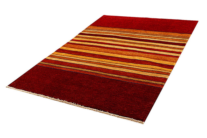 Multi Colored Gabbeh 4' 4 x 6' 6 - No. 55730 - ALRUG Rug Store