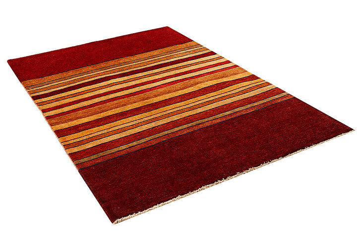 Multi Colored Gabbeh 4' 4 x 6' 6 - No. 55730 - ALRUG Rug Store