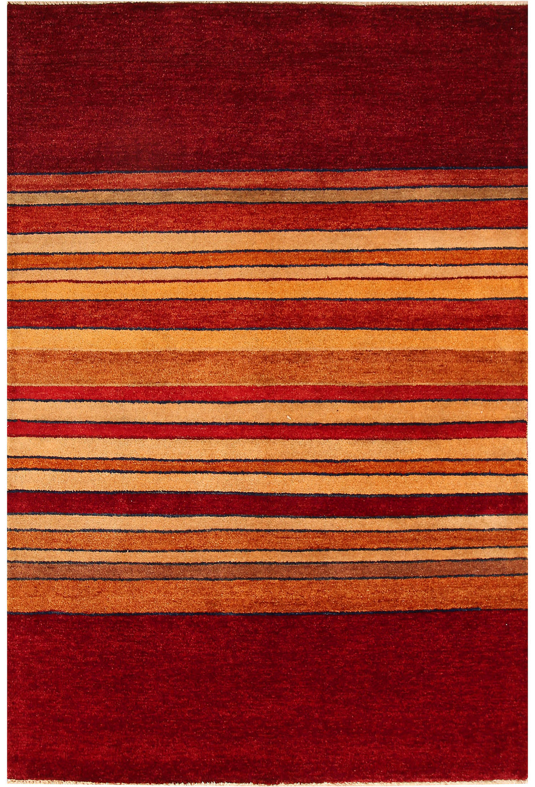 Multi Colored Gabbeh 4' 4 x 6' 6 - No. 55730 - ALRUG Rug Store