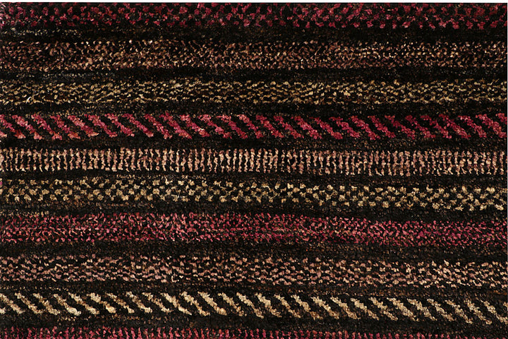 Multi Colored Gabbeh 4' 7 x 6' 8 - No. 55731 - ALRUG Rug Store
