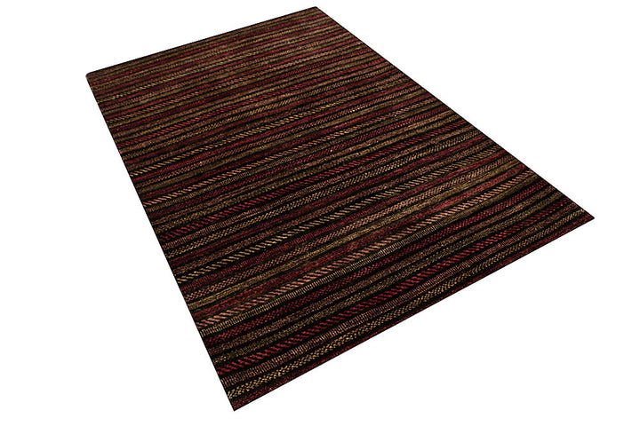 Multi Colored Gabbeh 4' 7 x 6' 8 - No. 55731 - ALRUG Rug Store