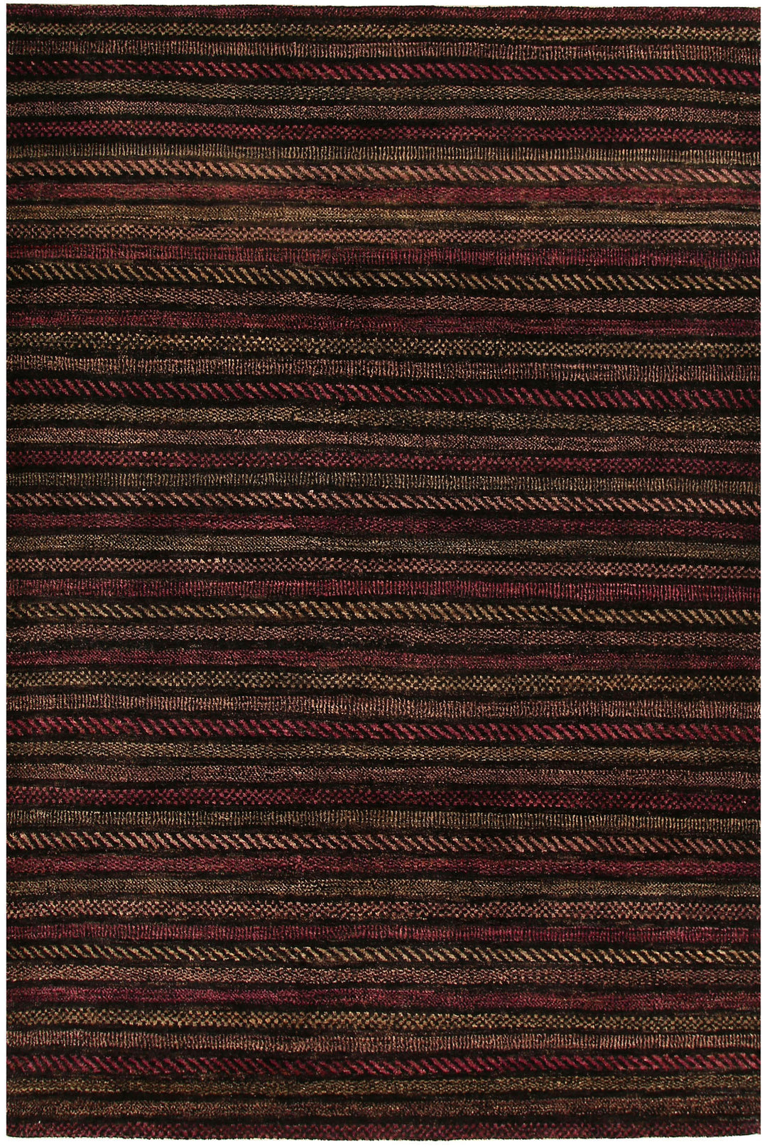 Multi Colored Gabbeh 4' 7 x 6' 8 - No. 55731 - ALRUG Rug Store