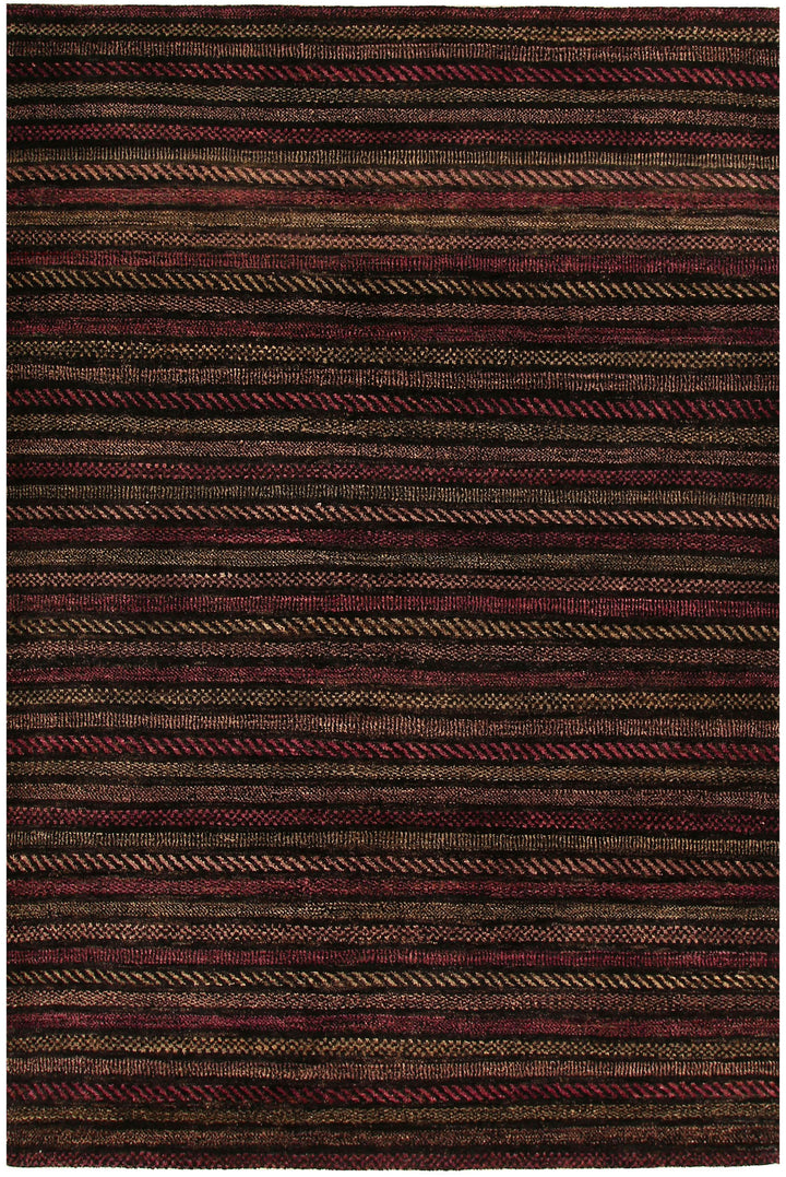 Multi Colored Gabbeh 4' 7 x 6' 8 - No. 55731 - ALRUG Rug Store