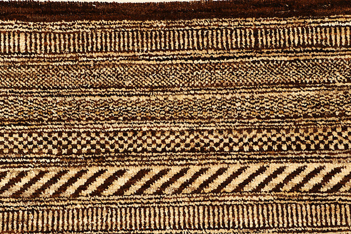 Saddle Brown Gabbeh 4' 7 x 6' 6 - No. 55732 - ALRUG Rug Store