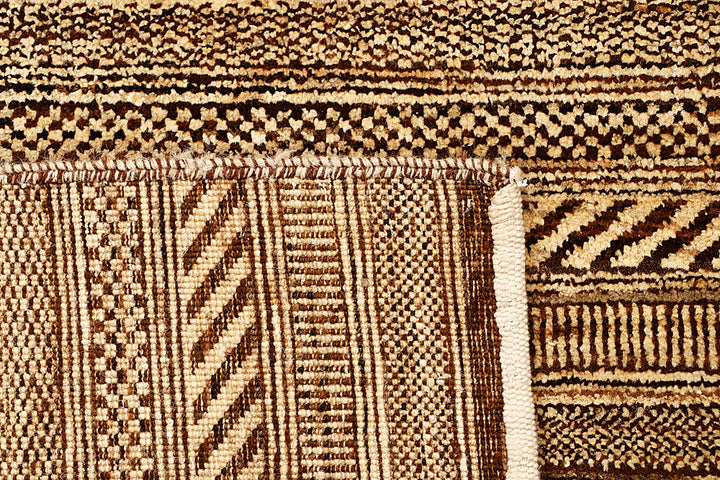 Saddle Brown Gabbeh 4' 7 x 6' 6 - No. 55732 - ALRUG Rug Store