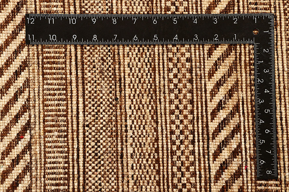 Saddle Brown Gabbeh 4' 7 x 6' 6 - No. 55732 - ALRUG Rug Store