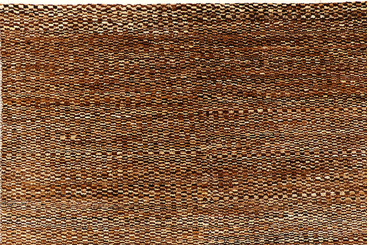 Saddle Brown Gabbeh 4' 11 x 6' 8 - No. 55733 - ALRUG Rug Store