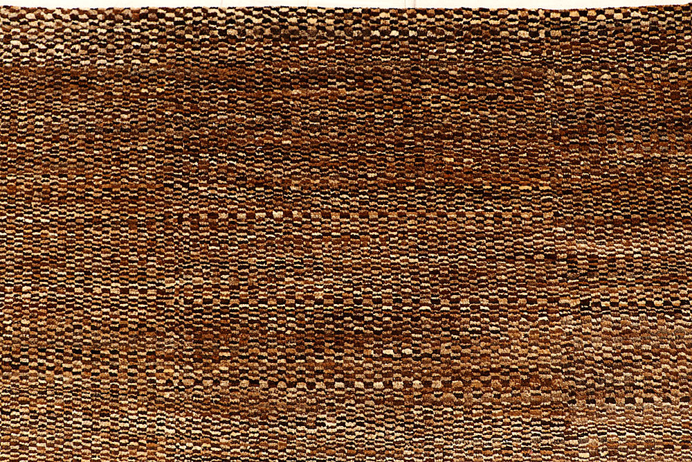 Saddle Brown Gabbeh 4' 11 x 6' 8 - No. 55733 - ALRUG Rug Store