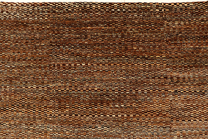 Saddle Brown Gabbeh 4' 11 x 6' 8 - No. 55733 - ALRUG Rug Store