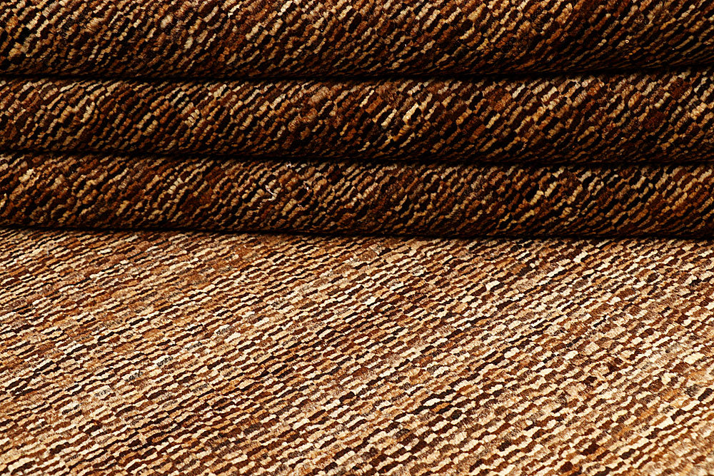 Saddle Brown Gabbeh 4' 11 x 6' 8 - No. 55733 - ALRUG Rug Store