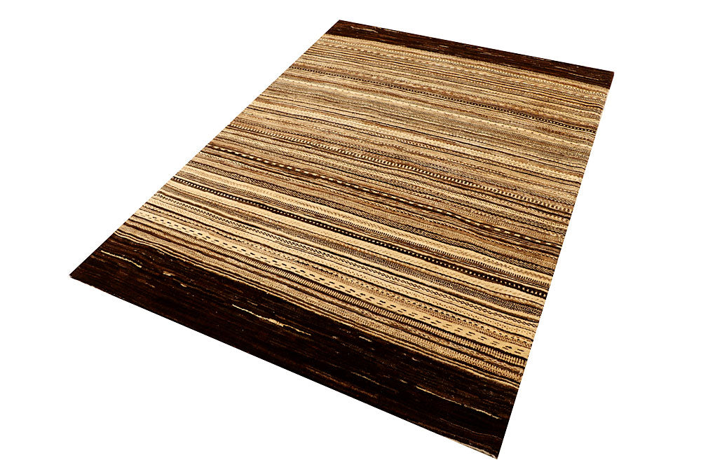 Navajo White Gabbeh 4' 8 x 6' 6 - No. 55734 - ALRUG Rug Store