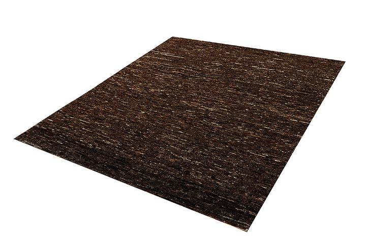 Saddle Brown Gabbeh 5' 1 x 5' 10 - No. 55735 - ALRUG Rug Store