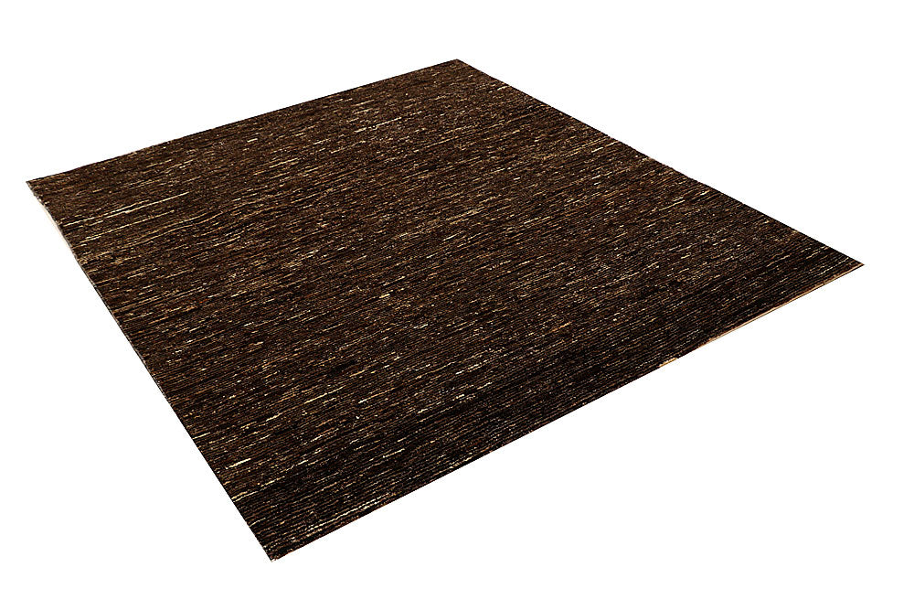 Saddle Brown Gabbeh 5' 1 x 5' 10 - No. 55735 - ALRUG Rug Store