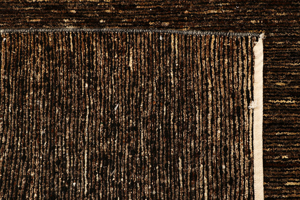 Saddle Brown Gabbeh 5' 1 x 5' 10 - No. 55735 - ALRUG Rug Store