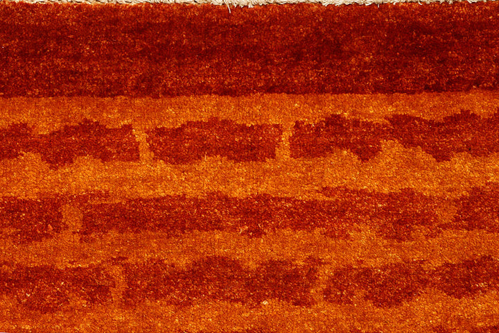 Dark Orange Gabbeh 4' 7 x 6' 9 - No. 55737 - ALRUG Rug Store