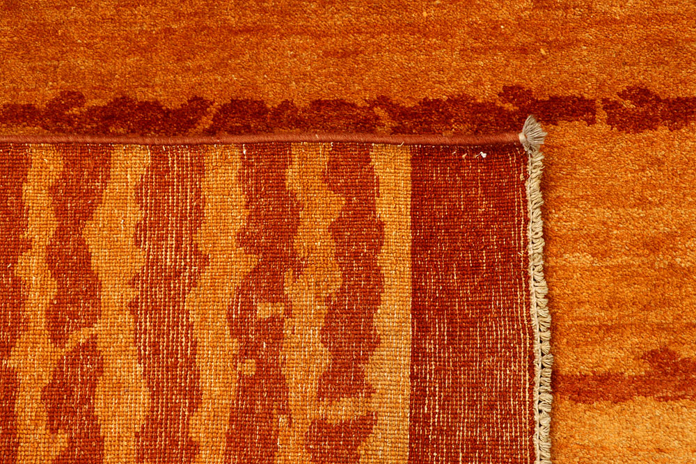 Dark Orange Gabbeh 4' 7 x 6' 9 - No. 55737 - ALRUG Rug Store