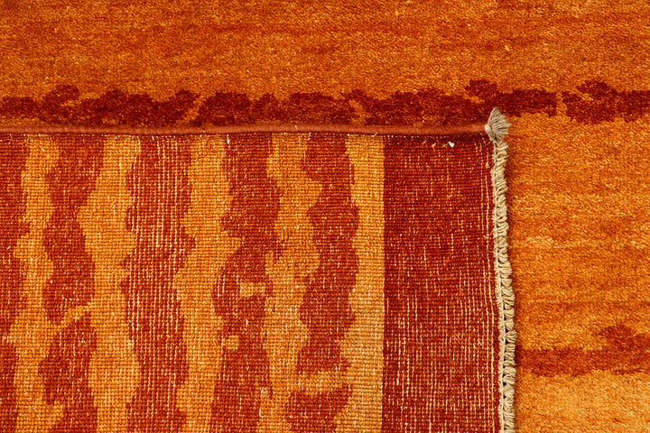 Dark Orange Gabbeh 4' 7 x 6' 9 - No. 55737 - ALRUG Rug Store