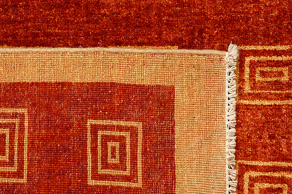 Firebrick Gabbeh 4' 7 x 6' 6 - No. 55738 - ALRUG Rug Store