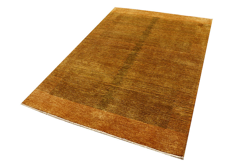 Goldenrod Gabbeh 4' 8 x 6' 6 - No. 55742 - ALRUG Rug Store