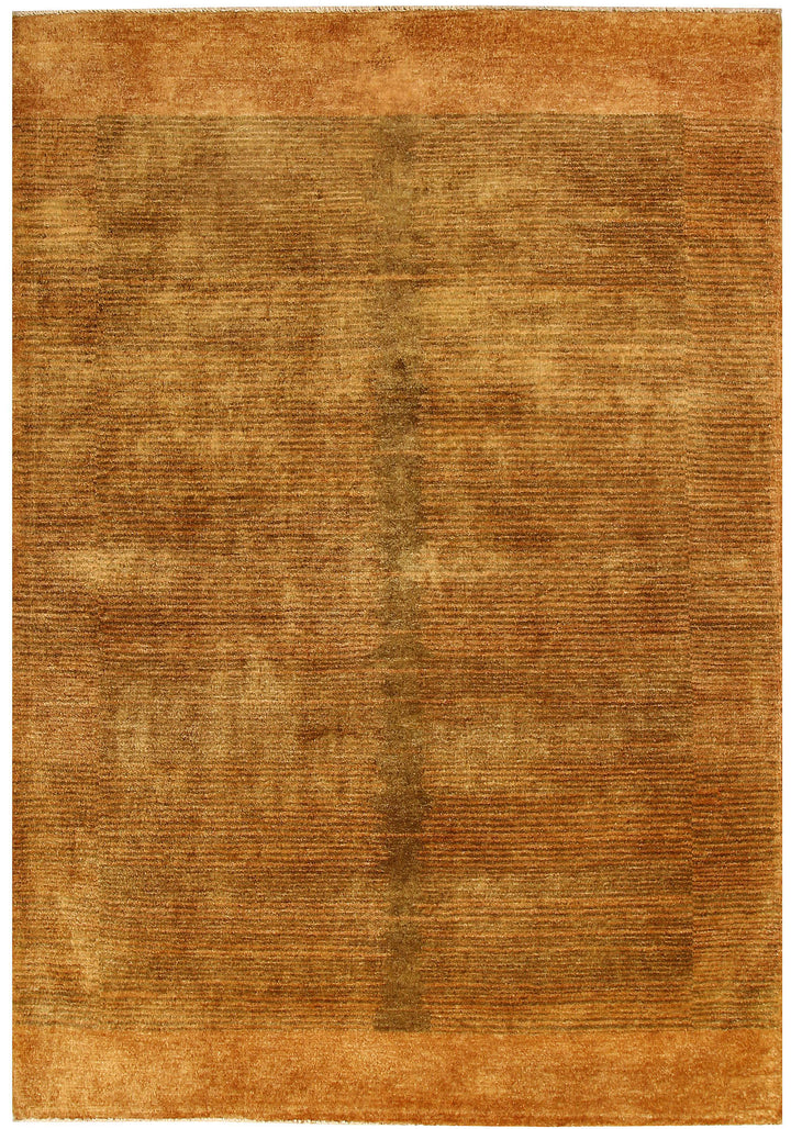 Goldenrod Gabbeh 4' 8 x 6' 6 - No. 55742 - ALRUG Rug Store