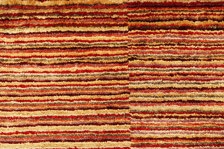 Multi Colored Gabbeh 4' 5 x 6' 8 - No. 55743 - ALRUG Rug Store