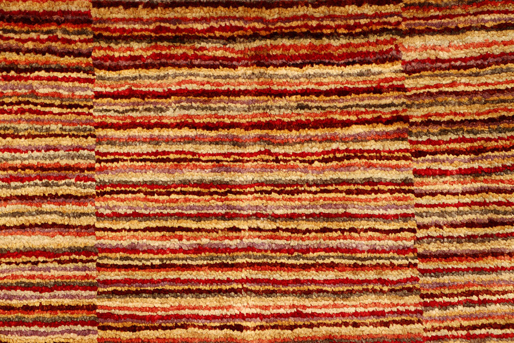 Multi Colored Gabbeh 4' 5 x 6' 8 - No. 55743 - ALRUG Rug Store