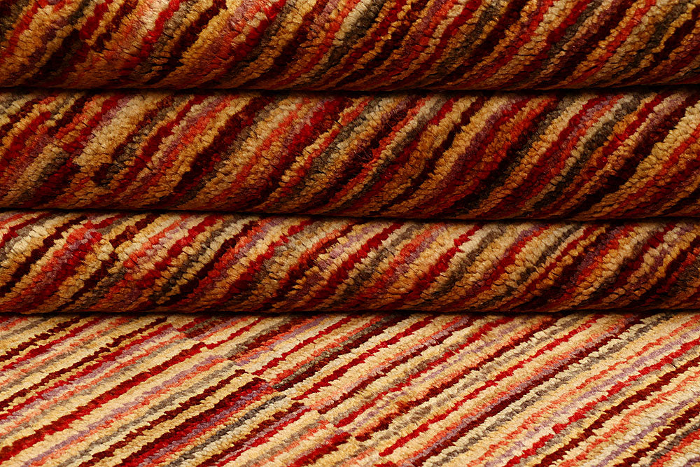 Multi Colored Gabbeh 4' 5 x 6' 8 - No. 55743 - ALRUG Rug Store