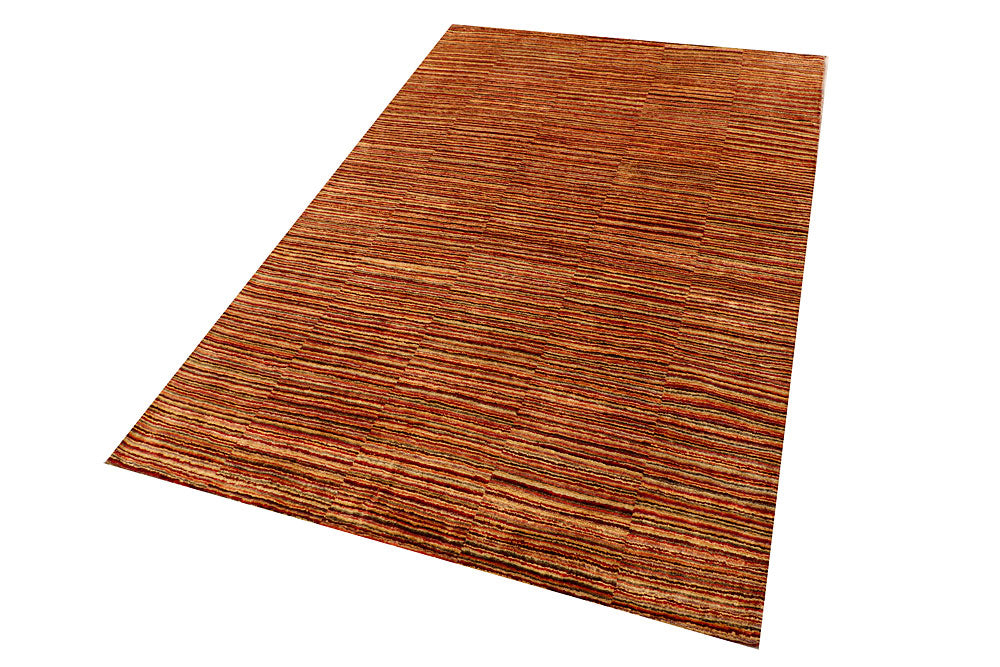 Multi Colored Gabbeh 4' 5 x 6' 8 - No. 55743 - ALRUG Rug Store
