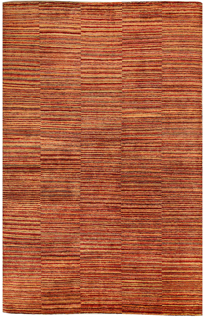 Multi Colored Gabbeh 4' 5 x 6' 8 - No. 55743 - ALRUG Rug Store