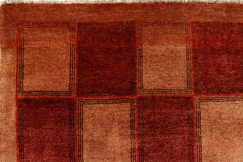 Firebrick Gabbeh 4' 6 x 7' - No. 55744 - ALRUG Rug Store