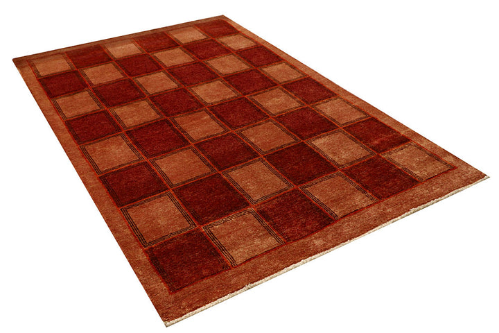 Firebrick Gabbeh 4' 6 x 7' - No. 55744 - ALRUG Rug Store