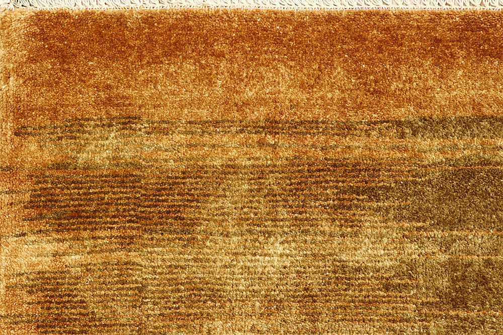 Dark Goldenrod Gabbeh 4' 5 x 6' 6 - No. 55745 - ALRUG Rug Store