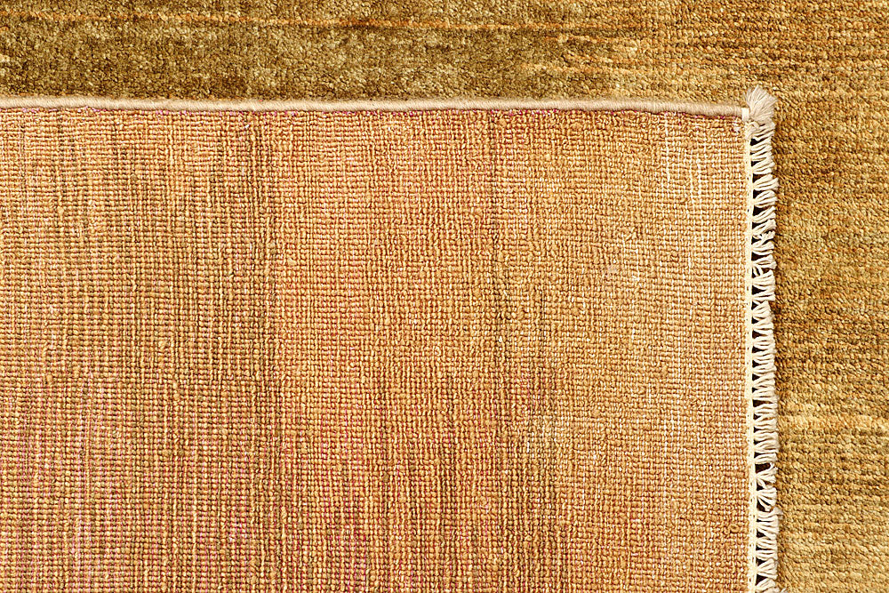 Dark Goldenrod Gabbeh 4' 5 x 6' 6 - No. 55745 - ALRUG Rug Store