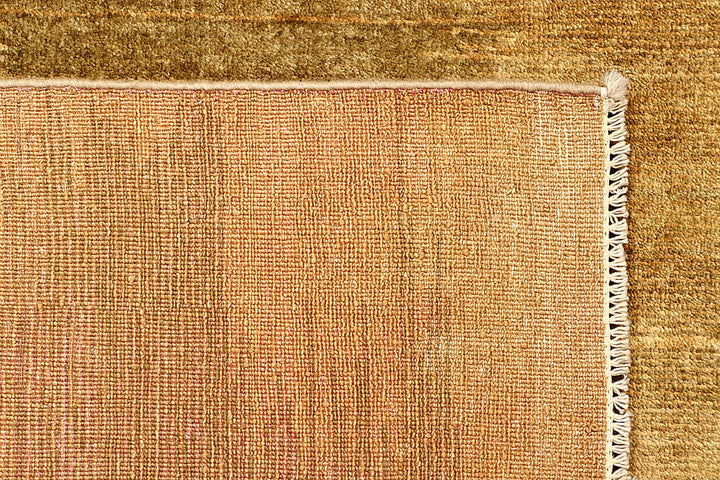 Dark Goldenrod Gabbeh 4' 5 x 6' 6 - No. 55745 - ALRUG Rug Store