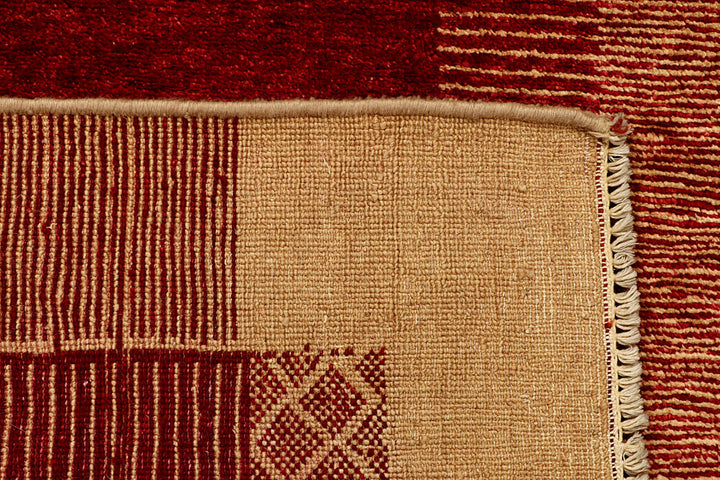 Dark Red Gabbeh 4' 7 x 6' 3 - No. 55746 - ALRUG Rug Store