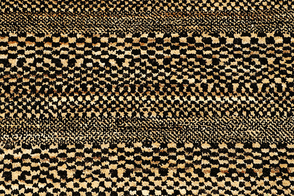 Saddle Brown Gabbeh 4' 8 x 6' 9 - No. 55747 - ALRUG Rug Store