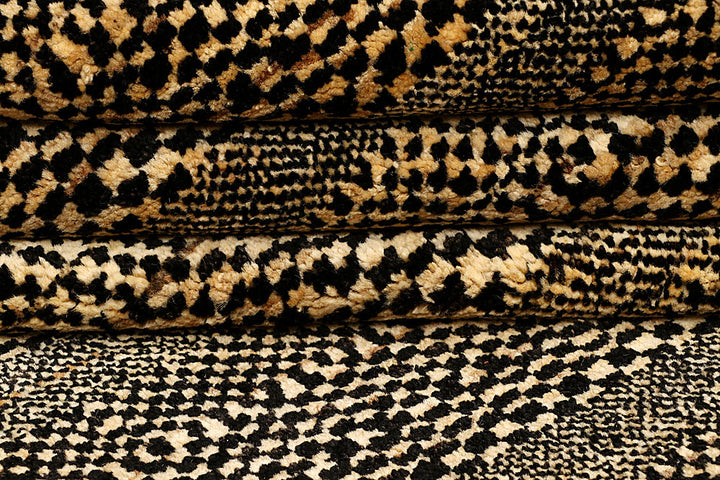 Saddle Brown Gabbeh 4' 8 x 6' 9 - No. 55747 - ALRUG Rug Store