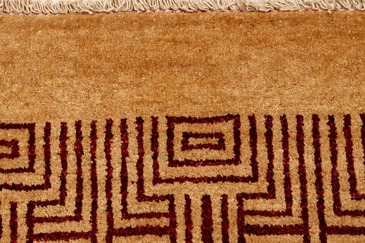 Burlywood Gabbeh 4' 7 x 6' 8 - No. 55749 - ALRUG Rug Store