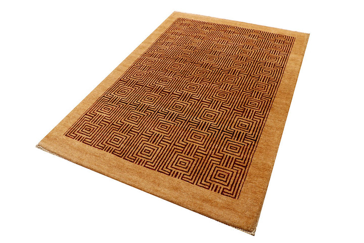 Burlywood Gabbeh 4' 7 x 6' 8 - No. 55749 - ALRUG Rug Store