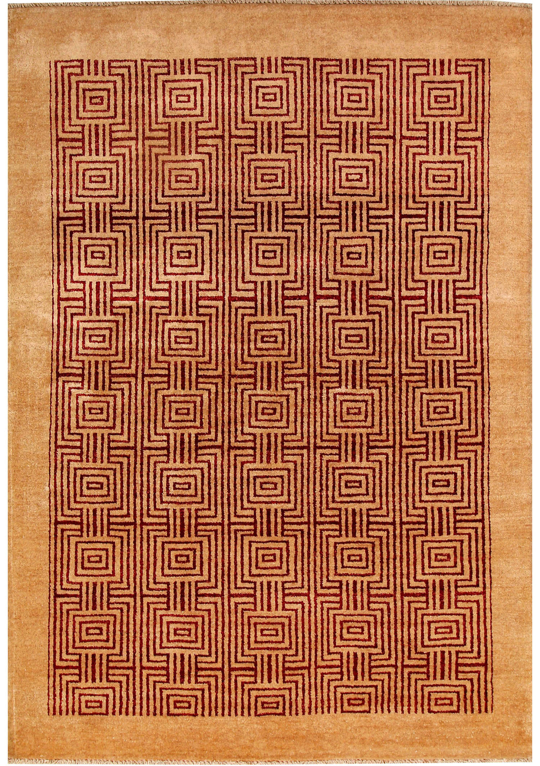 Burlywood Gabbeh 4' 7 x 6' 8 - No. 55749 - ALRUG Rug Store
