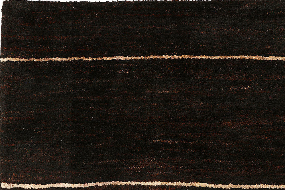 Saddle Brown Gabbeh 4' 5 x 6' 4 - No. 55750 - ALRUG Rug Store