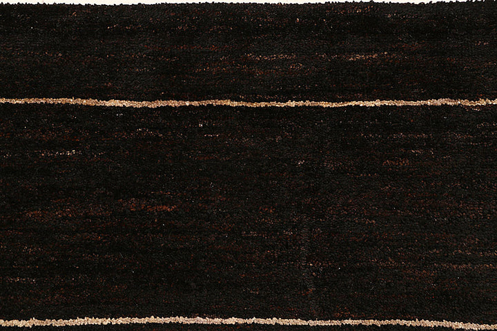 Saddle Brown Gabbeh 4' 5 x 6' 4 - No. 55750 - ALRUG Rug Store