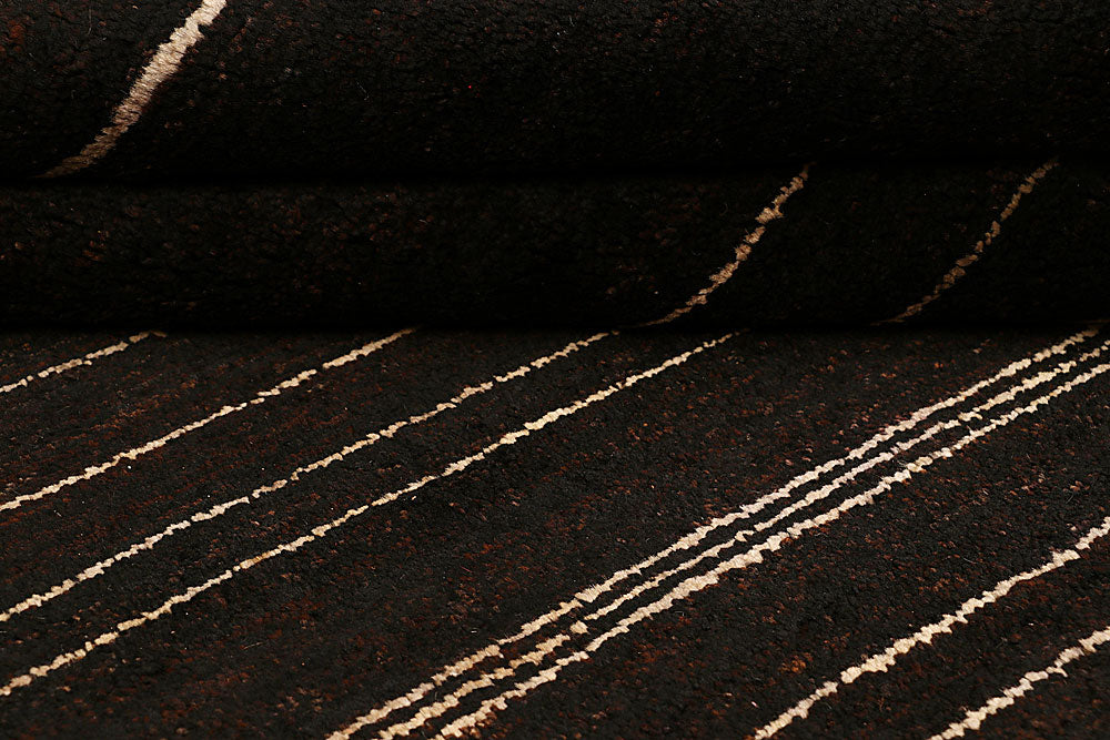 Saddle Brown Gabbeh 4' 5 x 6' 4 - No. 55750 - ALRUG Rug Store