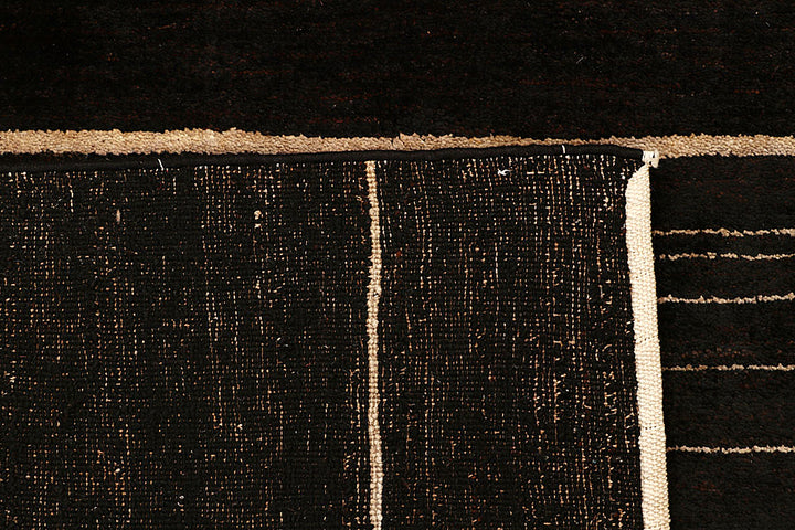 Saddle Brown Gabbeh 4' 5 x 6' 4 - No. 55750 - ALRUG Rug Store