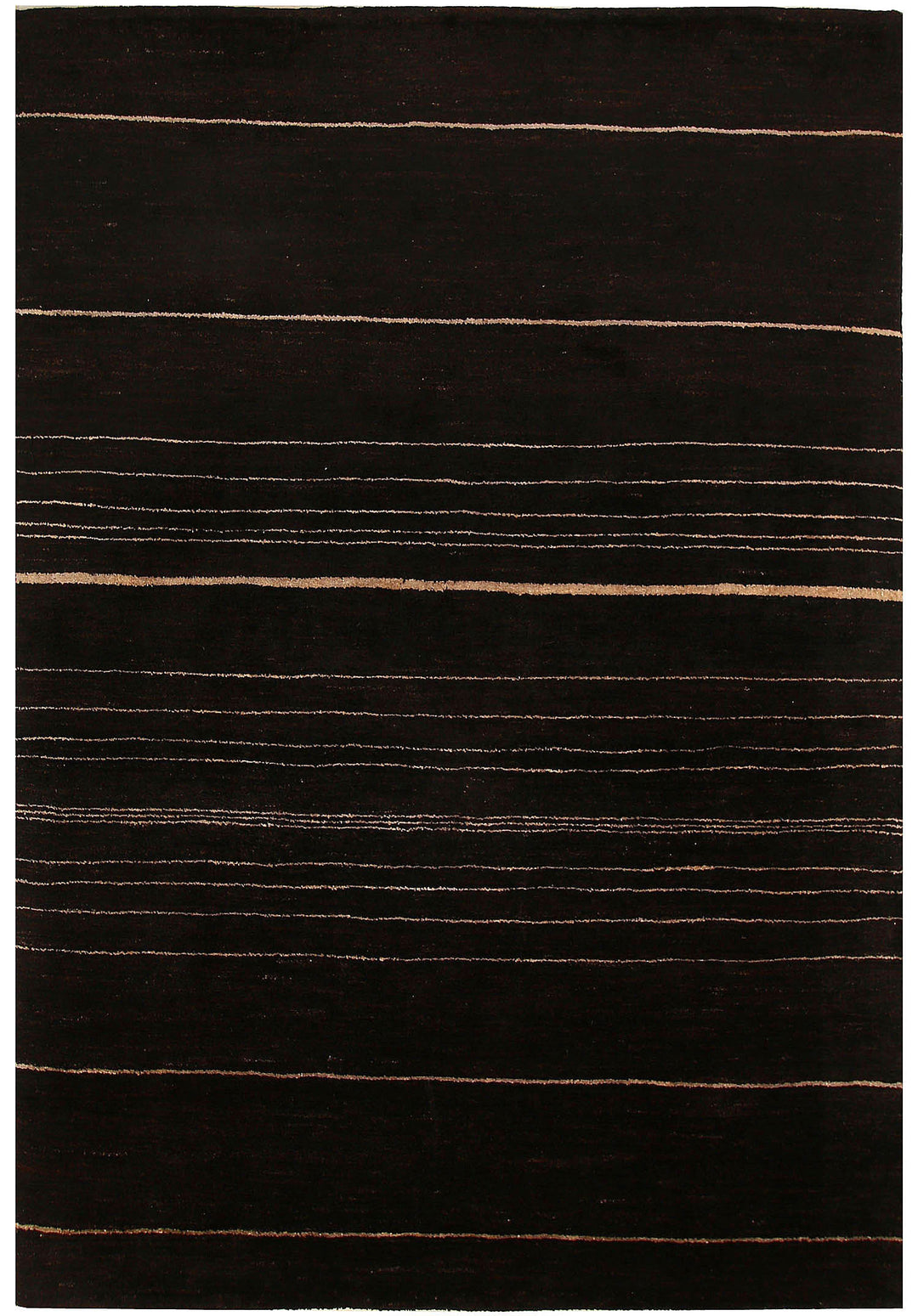 Saddle Brown Gabbeh 4' 5 x 6' 4 - No. 55750 - ALRUG Rug Store