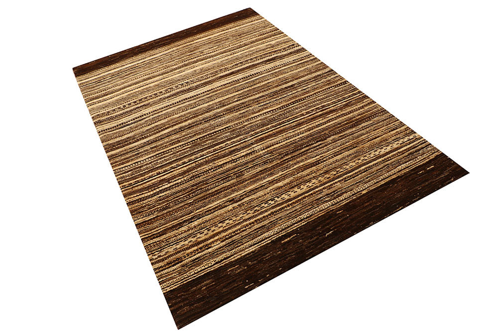 Burlywood Gabbeh 4' 5 x 6' 6 - No. 55752 - ALRUG Rug Store